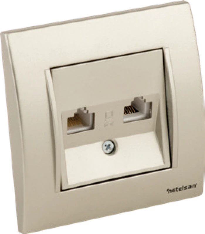 İkili Numeris Telefon Prizi (2 x RJ11)