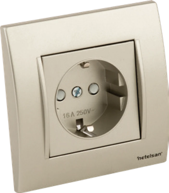 Topraklı Priz  (Çocuk Korumalı)