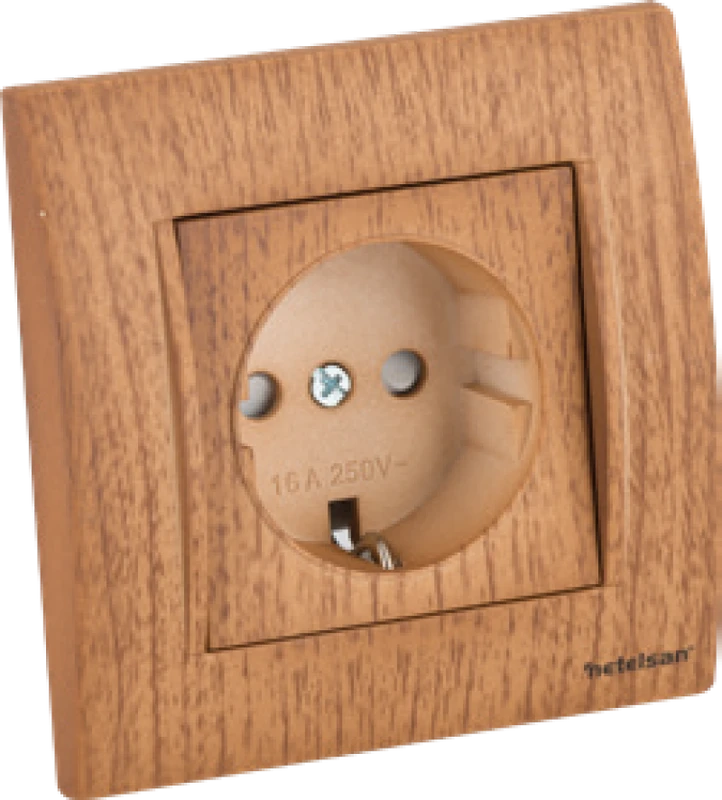 Topraklı Priz  (Çocuk Korumalı)