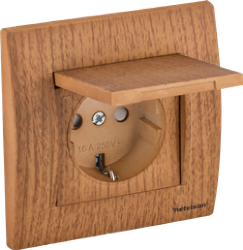 Kapaklı UPS Priz (Fransız Standardı) (Çocuk Korumalı)