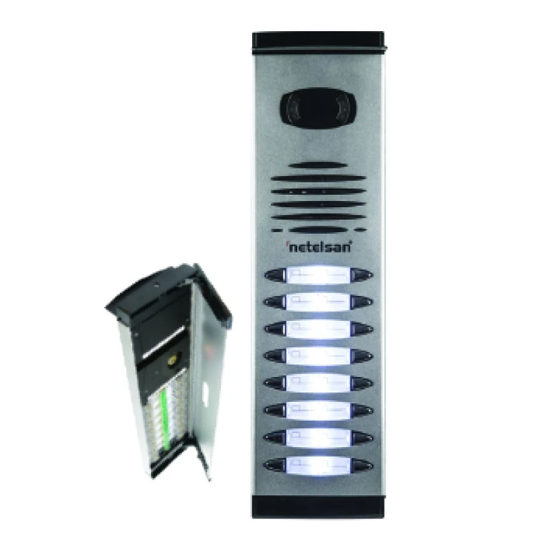 Çift Sıra Kameralı Zil Panelleri