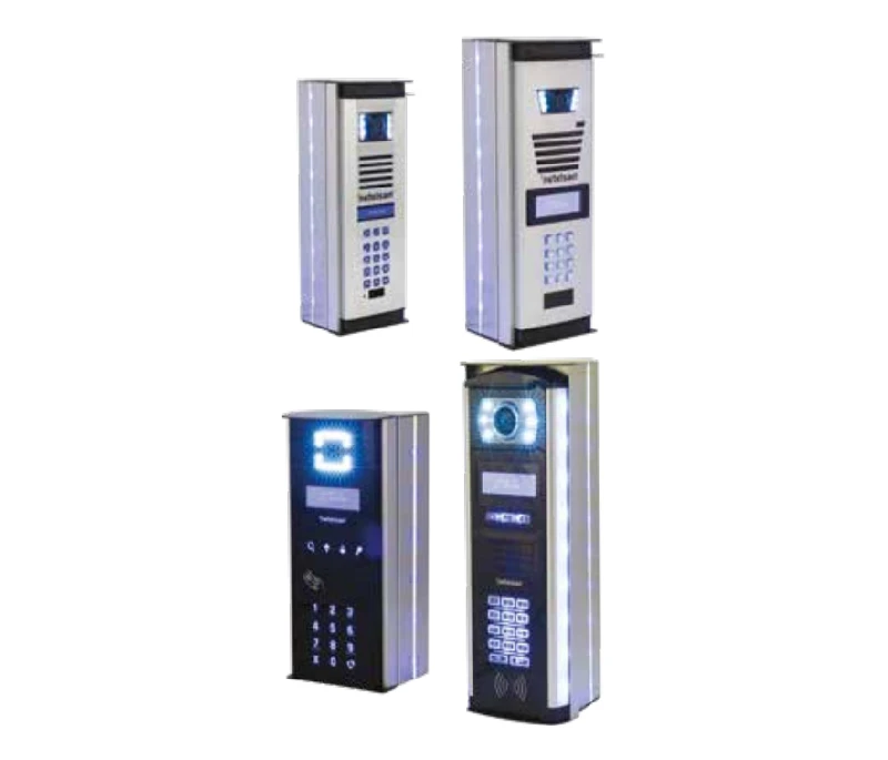 Dekoratif Işıklı Kameralı Zil Panelleri Çevirme Aparatları